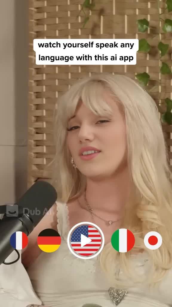 Speak in any language with AI