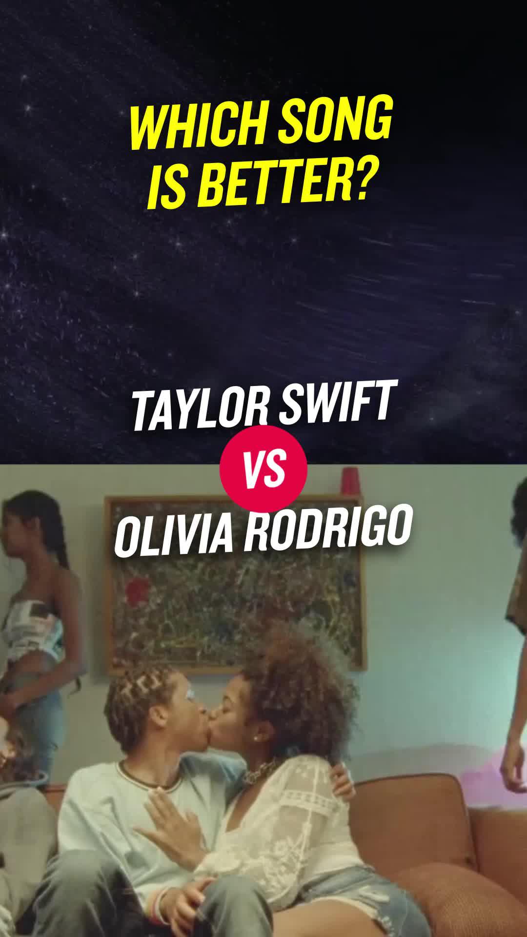 Are you a Taylor or Olivia stan? Download MusicBash now to pick your favourite!