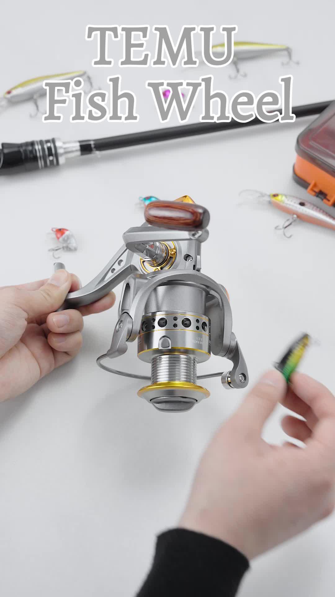 Reel in the big ones with precision! 🎣 Must-have durable fishing reel for every cast. #fishingreel #catchoftheday #fishingtrip #anglerlife #temufinds Tap for a FREE gift!