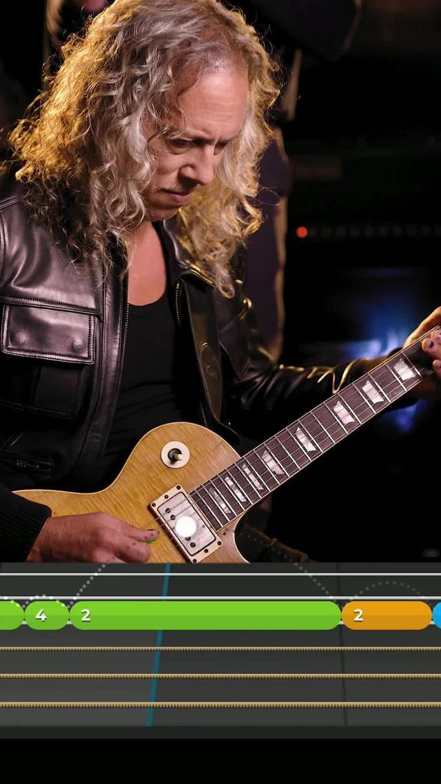 Learn guitar with Metallica x Yousician! Master riffs, rhythm and lead guitar with James & Kirk.