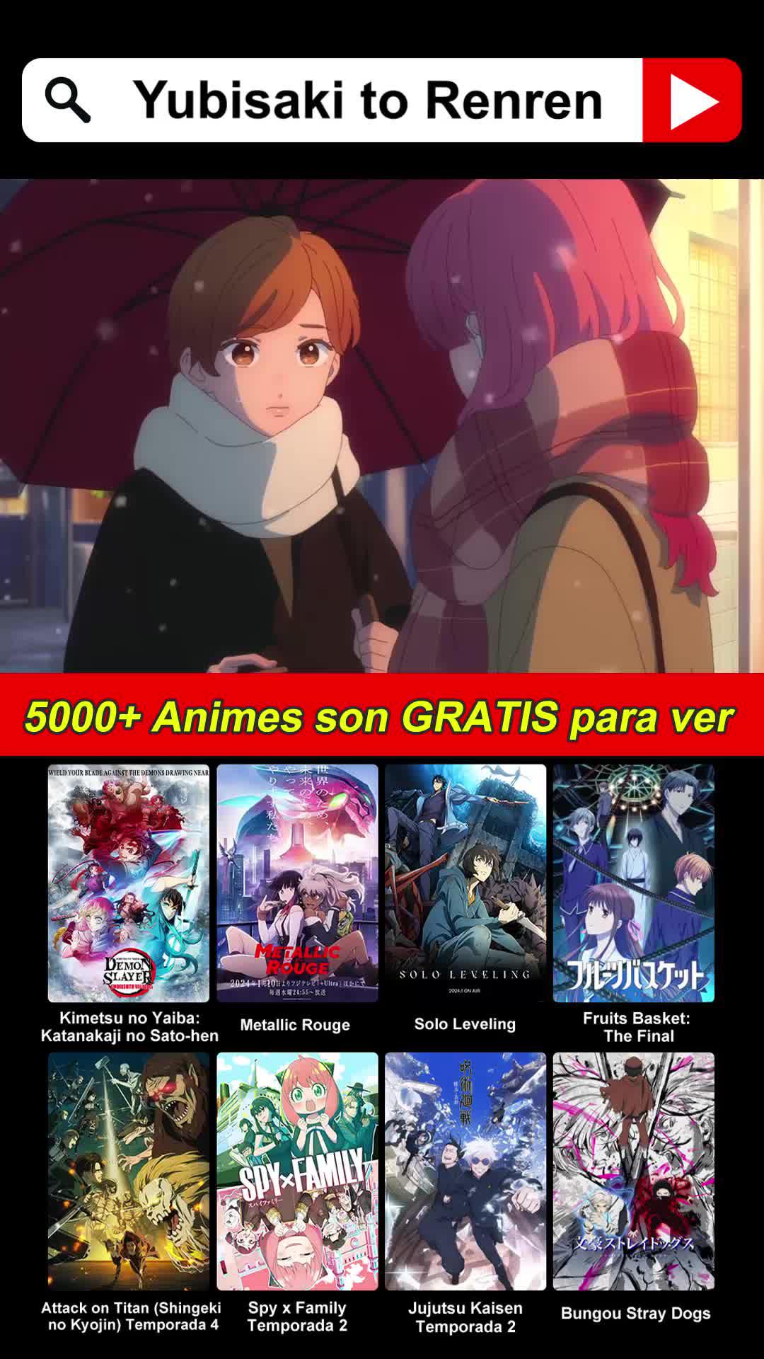 Watch your favorite anime