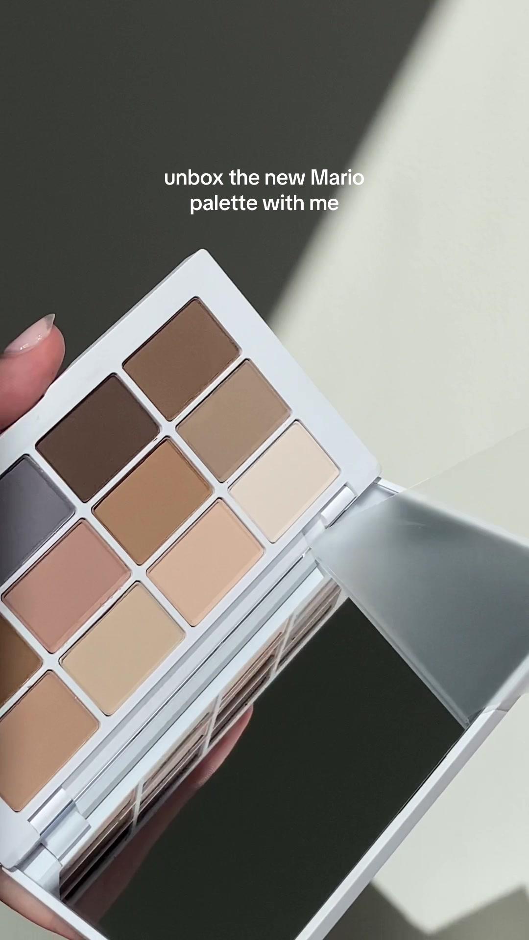 @Mercedes Edmonds with the @makeupbymario unboxing of our dreams 🖤🫶 #unboxing #makeupunboxing #makeupbymario #sephora #fy #fyp