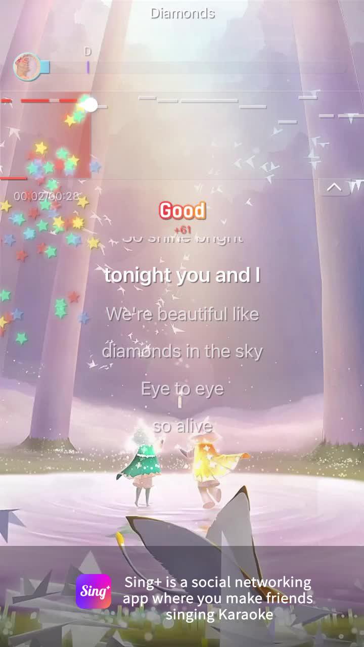 Look, singers in you!