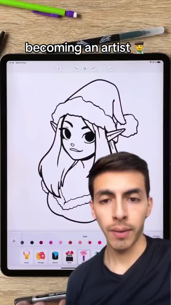 I love to draw on Color Pop you should try it!