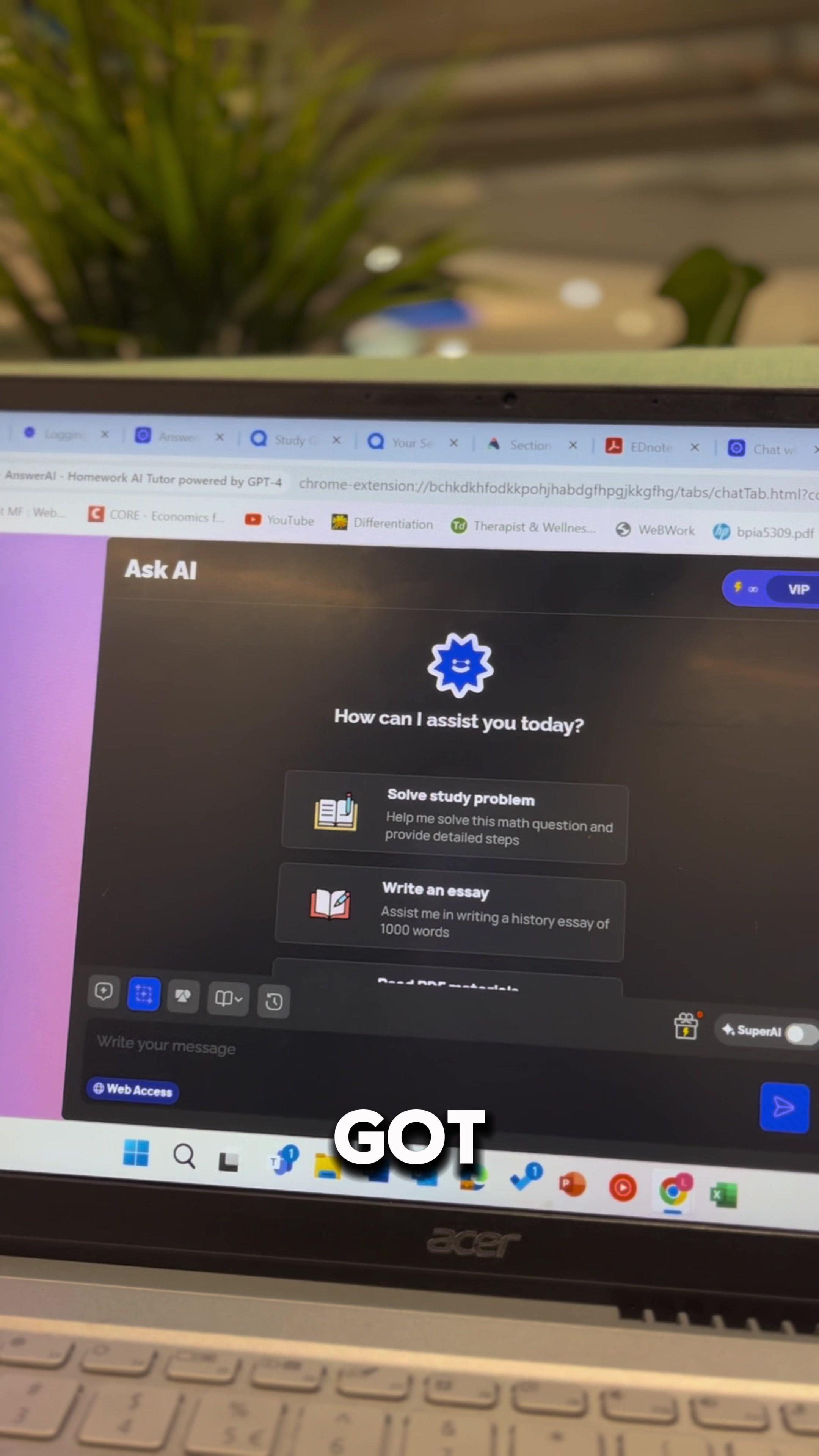 the 2nd semester fight is getting sooo real 😭 let @Answer.AI be there to help. link to the app in my bio. #holisticstudent #southafricanstudent #universitystudent #uctstudent #studentlife #univlog