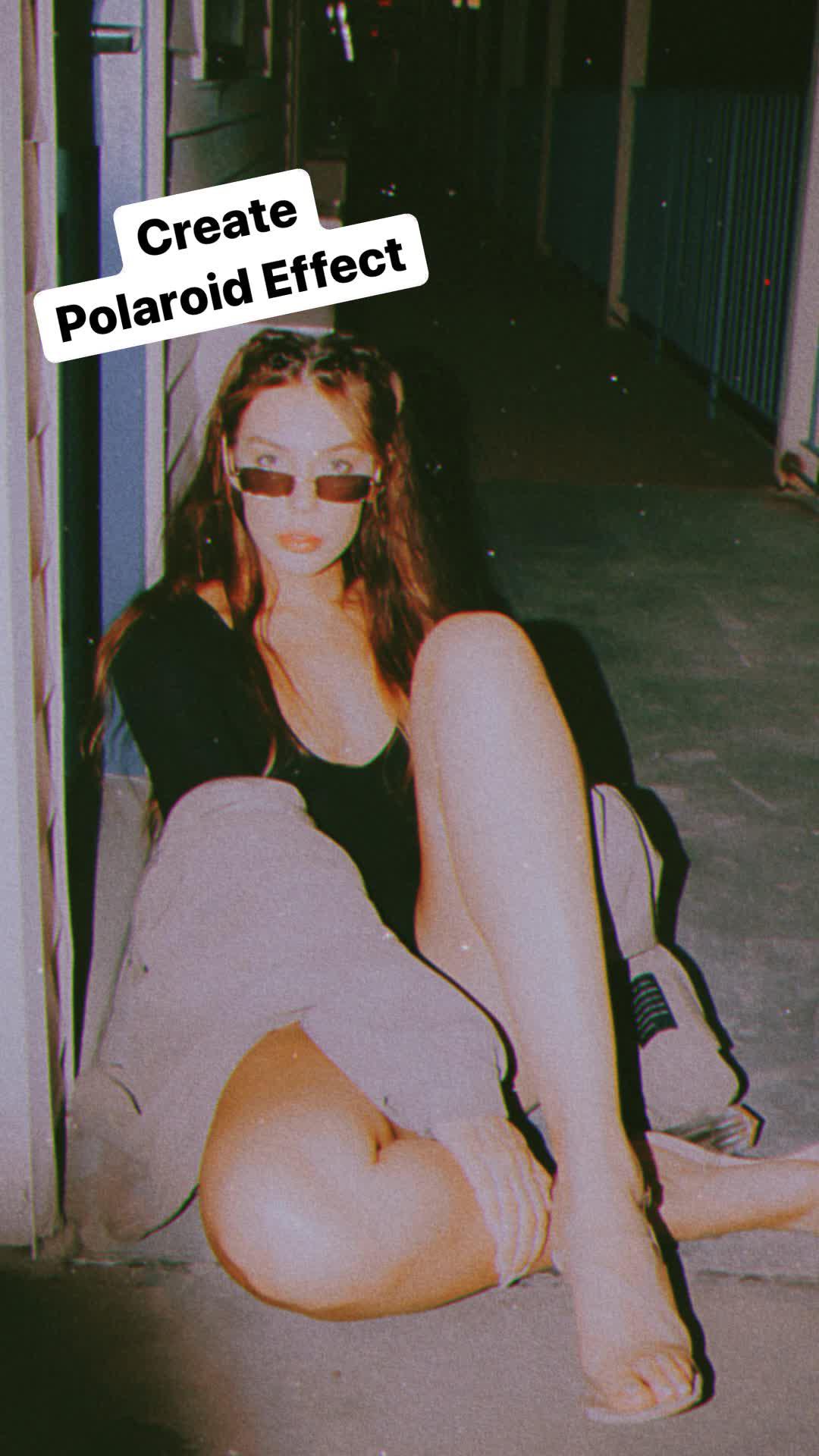 The secret is Prequel app