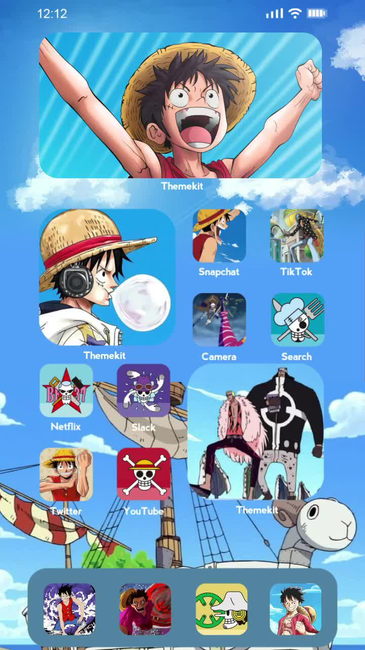 Create your own personalizations of lock screen styles, widget, app icons and wallpapers