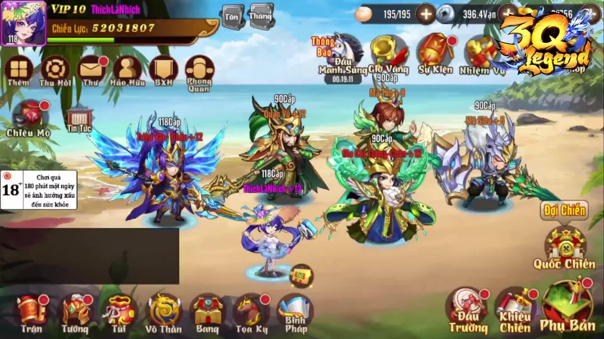 Siêu phẩm game 3Q cày chay