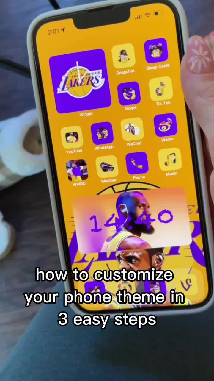 One Tap change your iCon!!