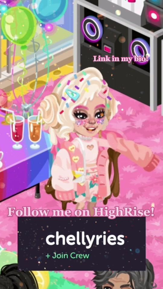 Shopping till I drop in ✨HighRise✨. Join me! Link in my bio. 💕 #highriseapp #highrisegame #virtualworld #metaverse
