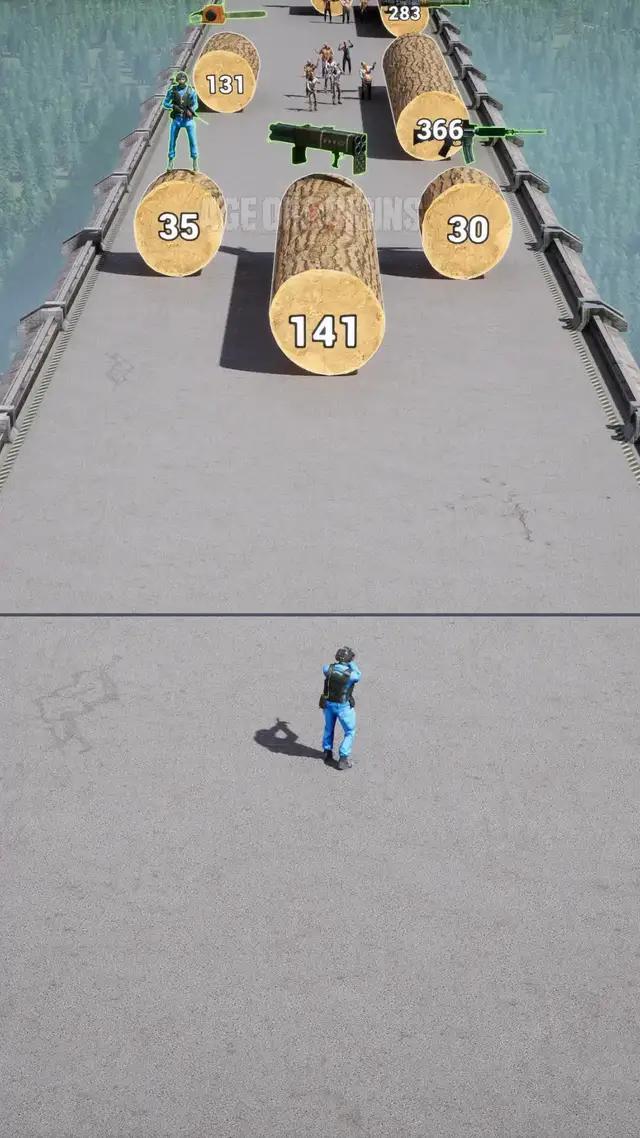 Shoot, collect and upgrade!