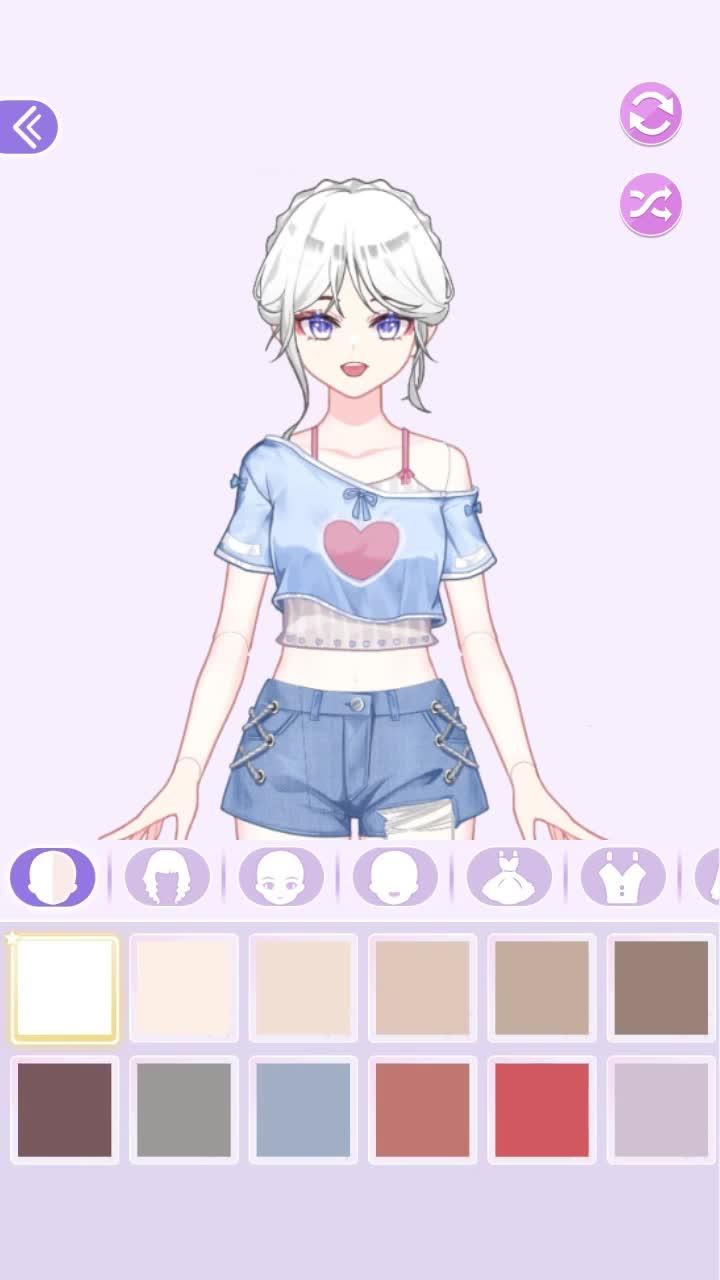 着替えのゲームがワクワクして可愛い！