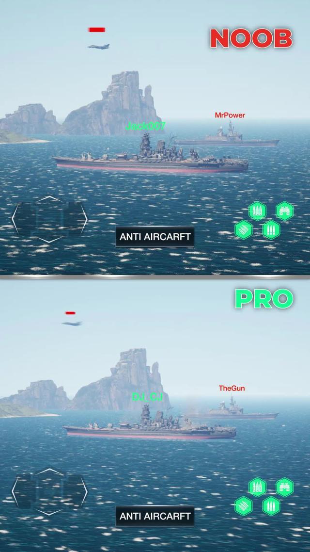 Command your warship to epic battles