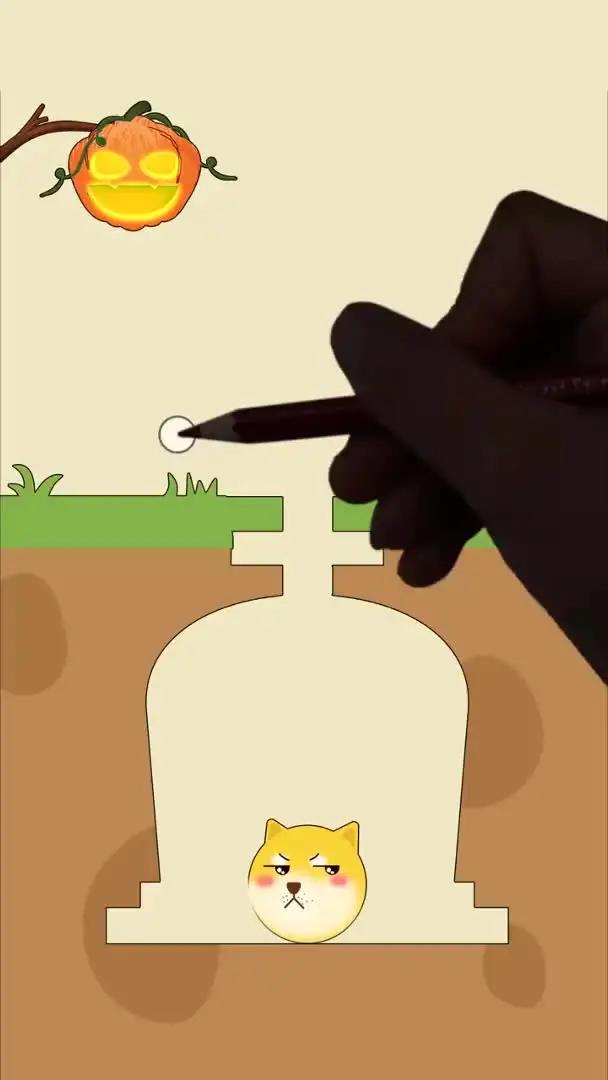 Draw to save pets from getting bitten by bees!