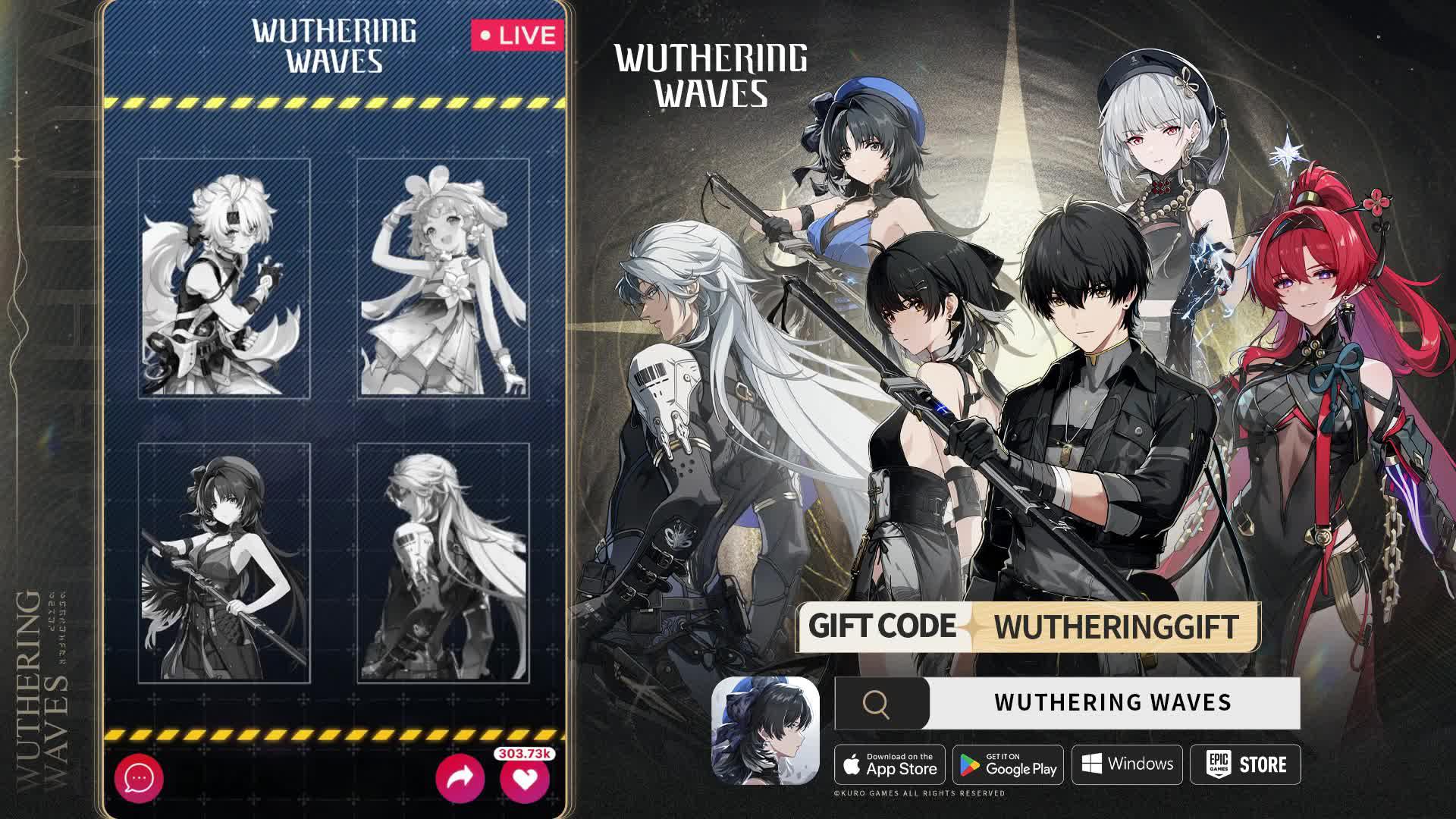 Open World RPG with Endless Possibilities! Set sail for your journey in Wuthering Waves!!!