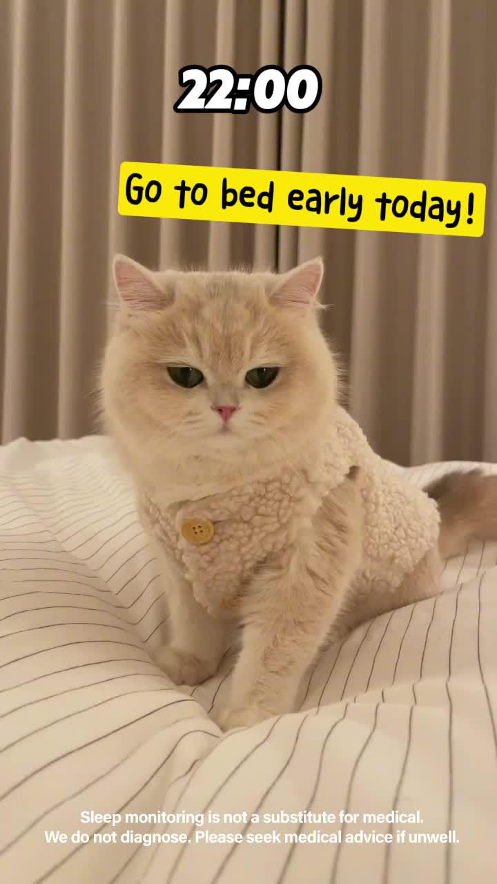 Get a good night's sleep and learn your habits with Sleep Tracker.