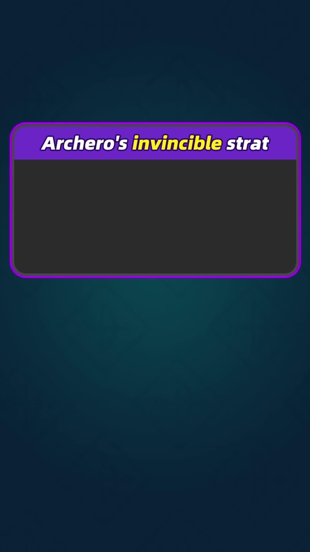 Try this invincible combination in the game now!