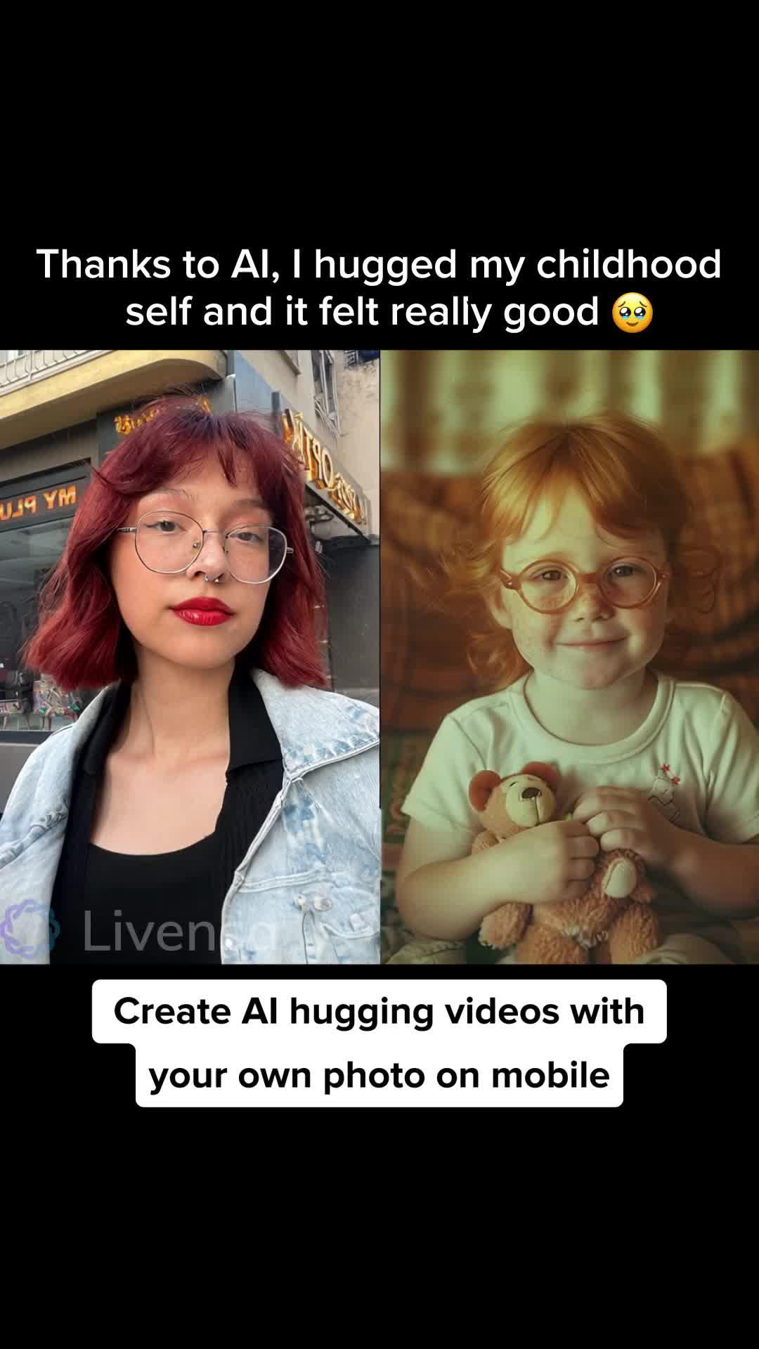 Create Al videos with your own words on mobile