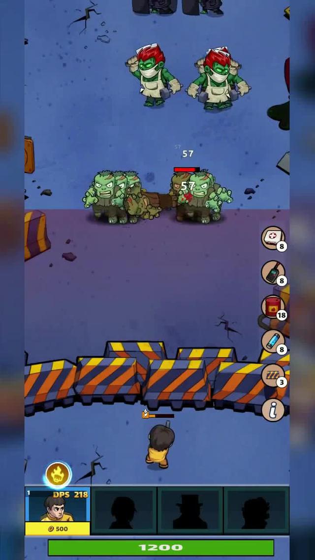 Zombies are coming, destroy them all and save the world!