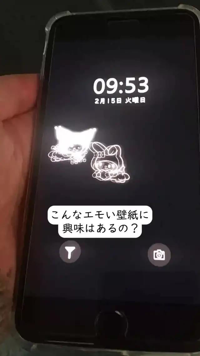 ワンタップで壁紙を変えられます!!