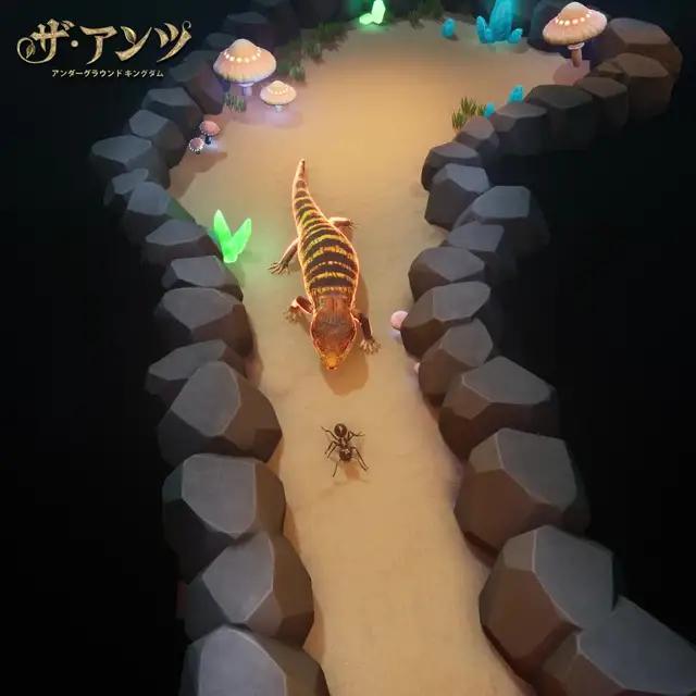 地下の世界を探索しよう