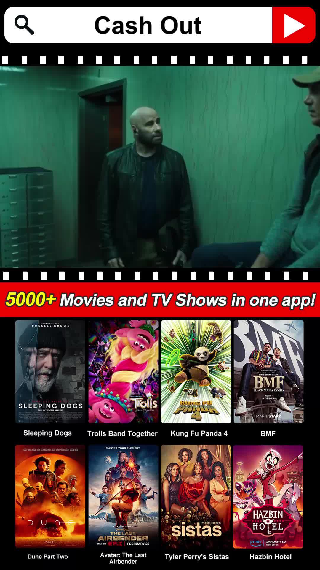 Watch blockbuster movies as you like