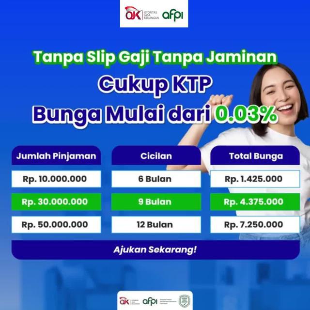 Pinjaman Online Cepat, jumlah pinjaman: Rp 2jt-10jt!