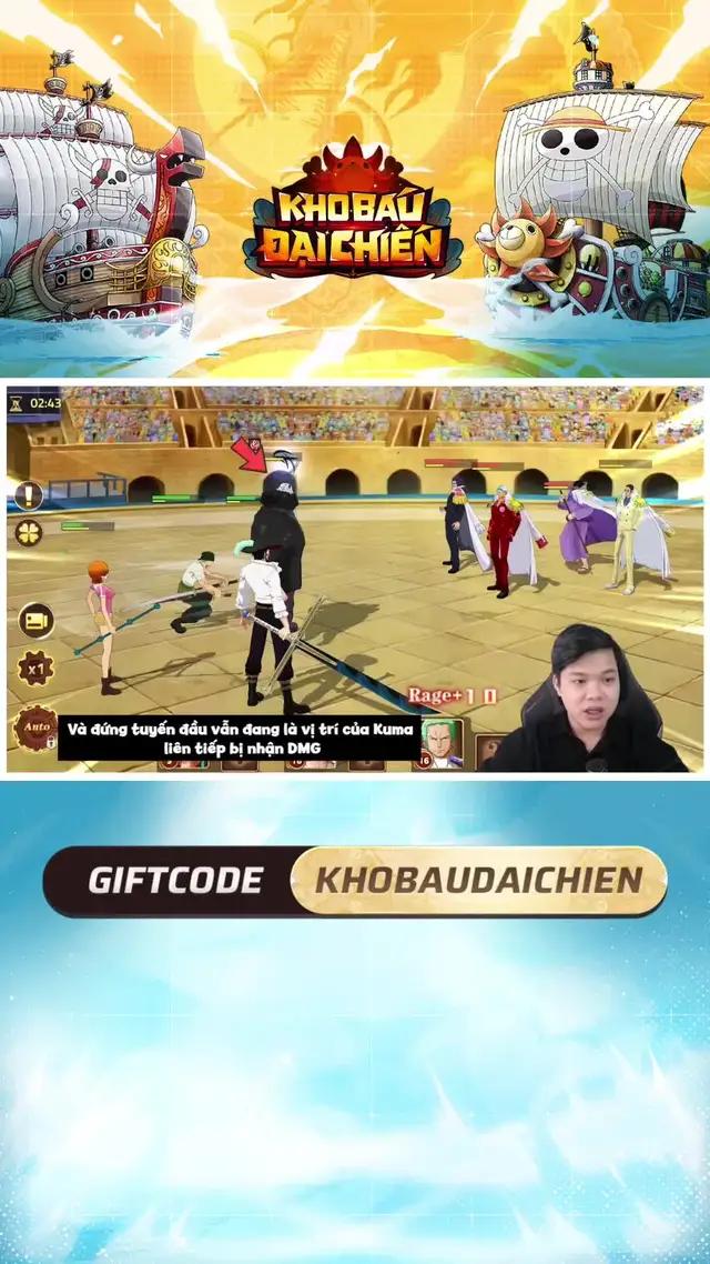 Chiến trường mới đang chờ bạn!! 💪 #khobaudaichien #onepiece #onepiece3D #sapramat #gamemobile #xuhuong #trending 