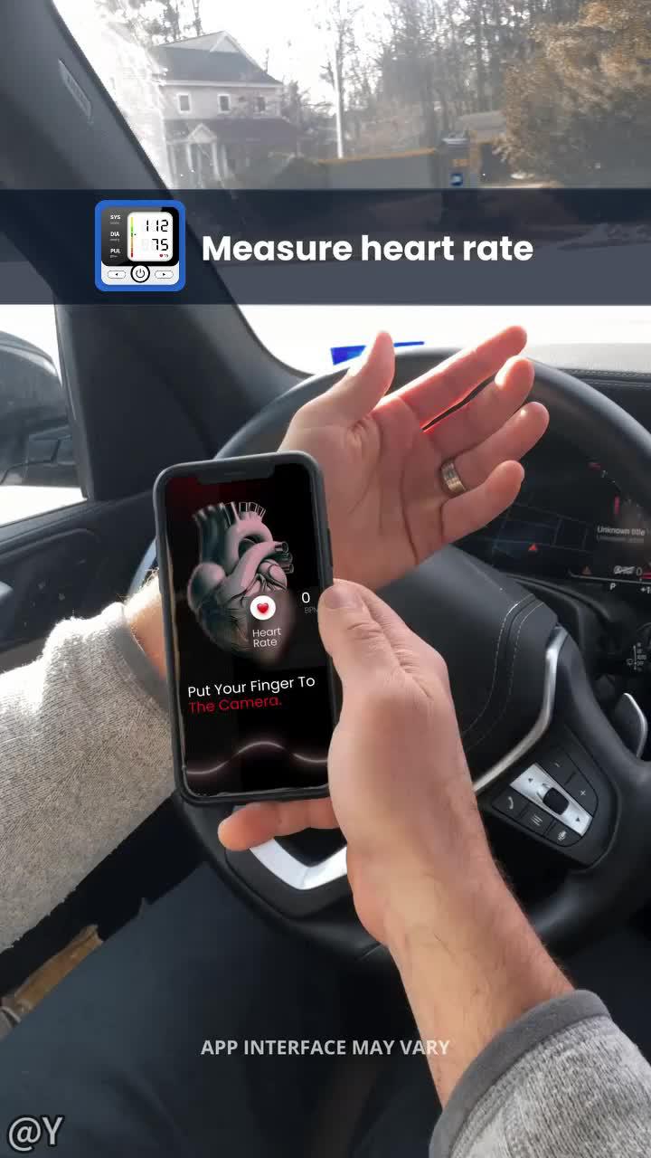 It can monitor health, happiness, and health! A blood pressure monitor