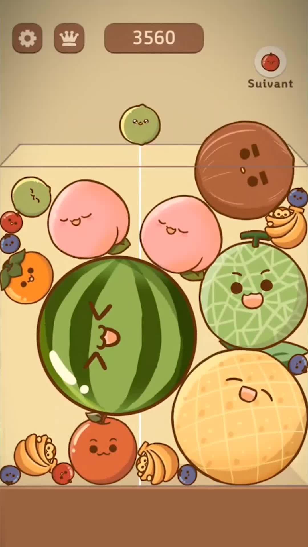 Supper funny and challenge!! Can you merge till watermelon?