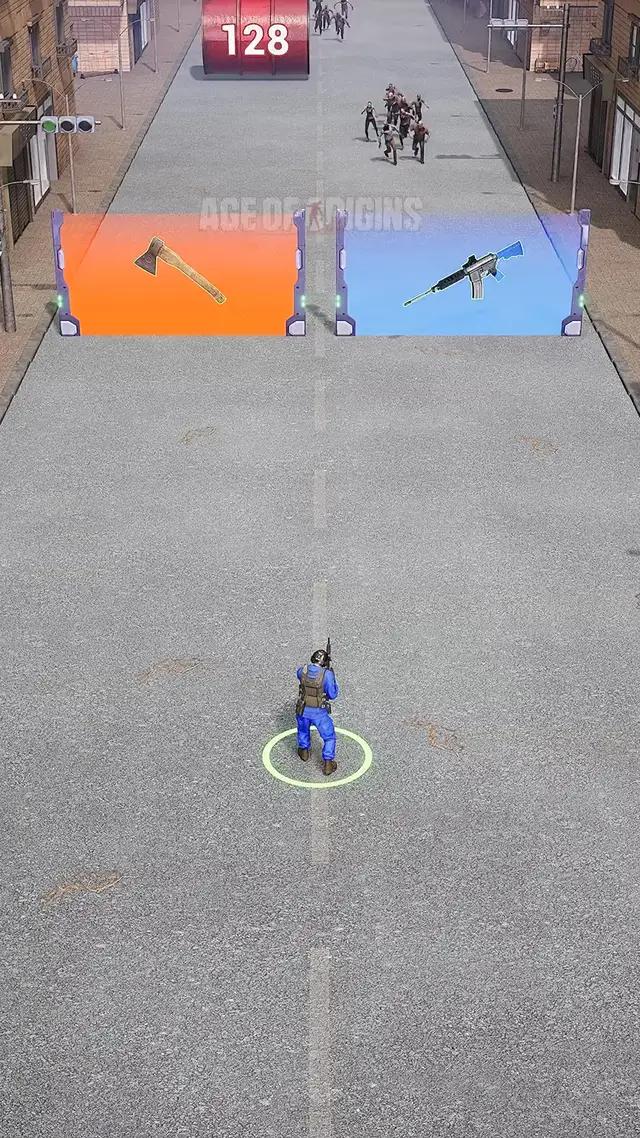 Now, pick up your weapons, and survive!