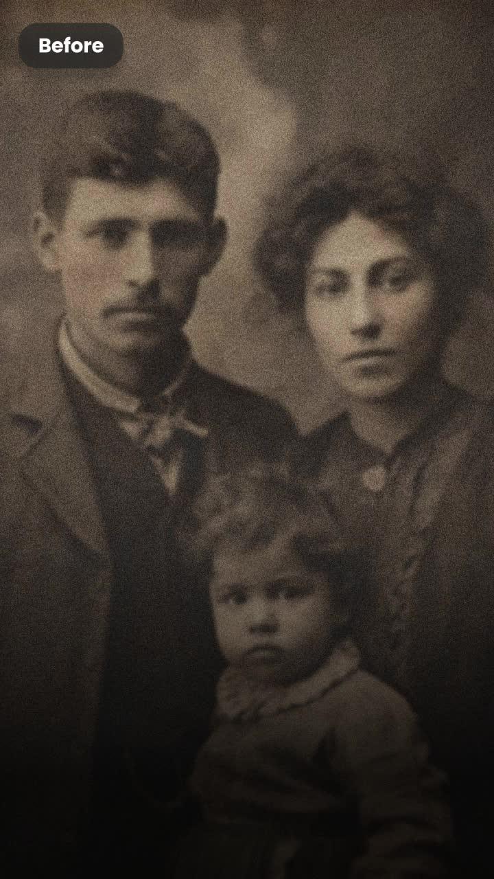 Enhance old photos to HD quality