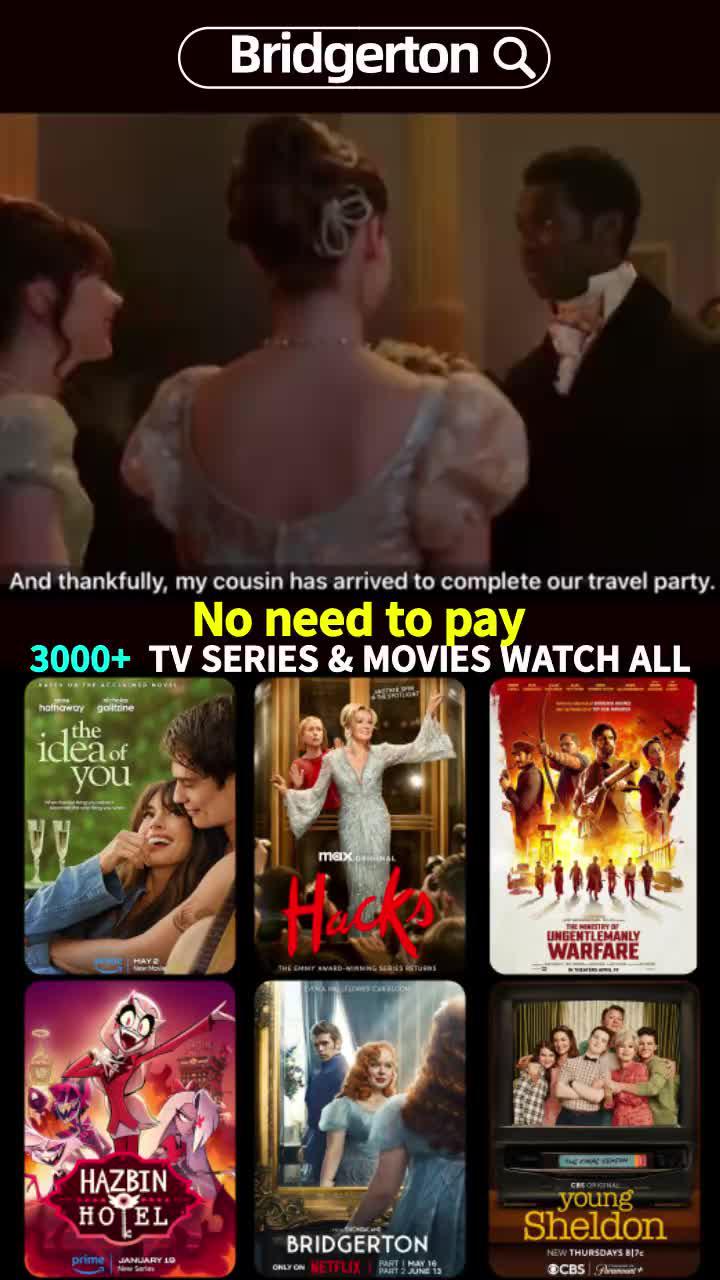 Free movies and TV series to watch！