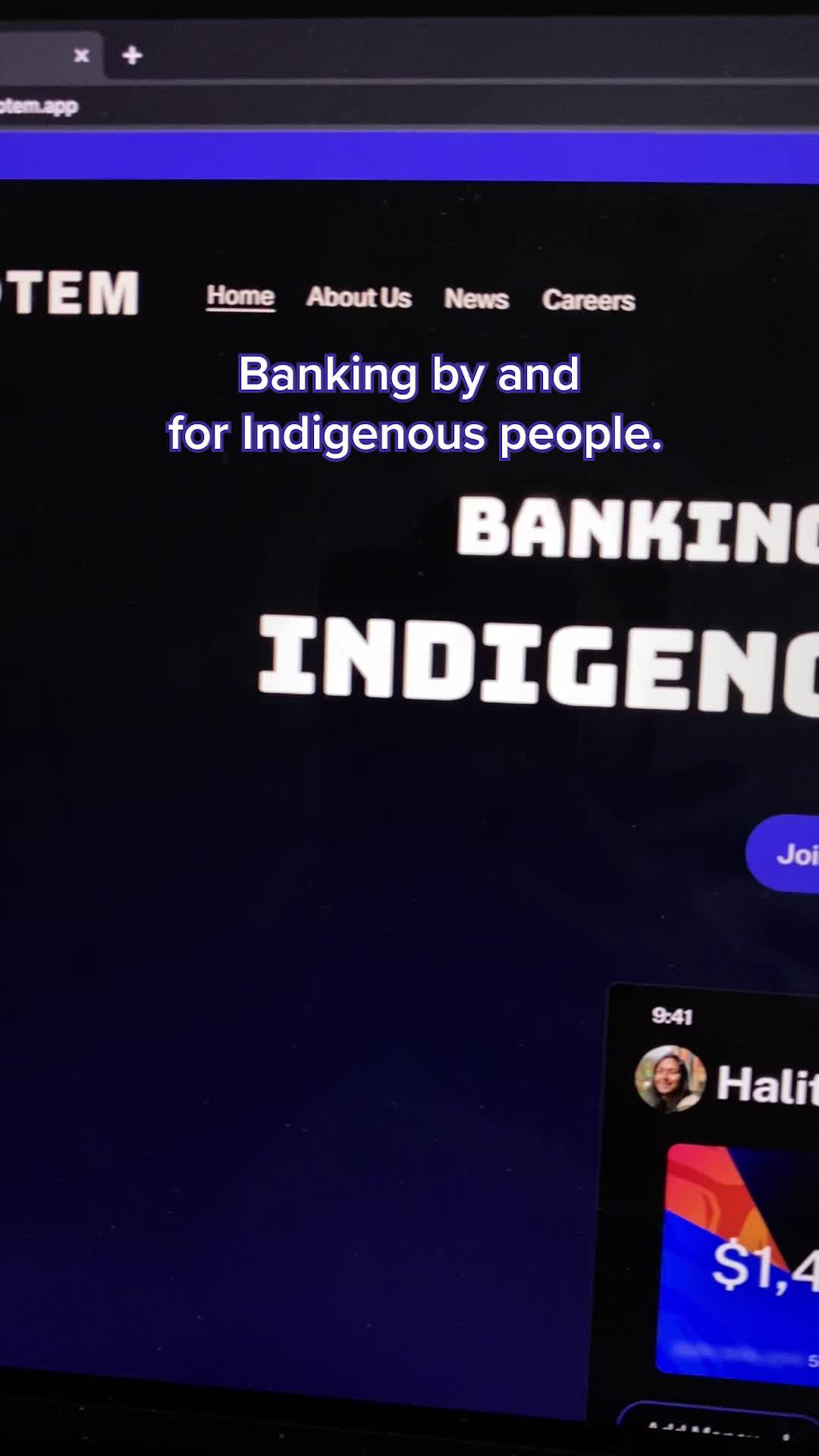 Banking by and for indigenous people is officially here. Download the Totem App today!