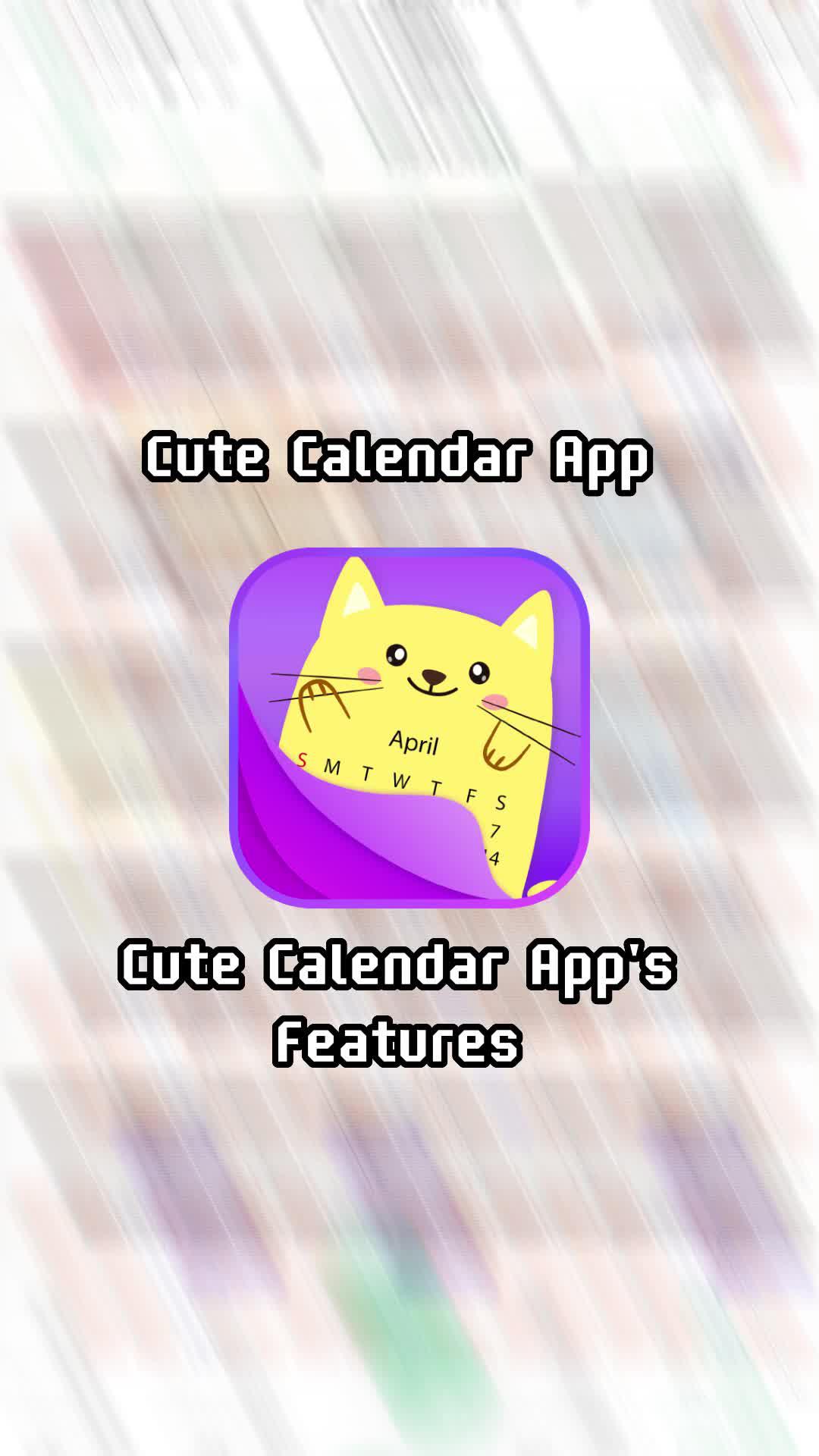 Cute Calendar App's Features #calendar #calendariodeadviento #calendario #productive #productivemorningroutine #cutecalendarapp #planner #planneraddict #plannercommunity