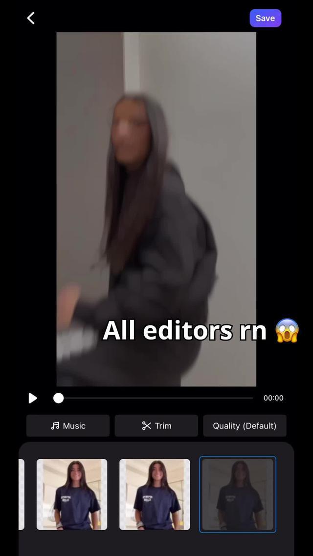 Create velocity edits in one tap! Download and try it now!