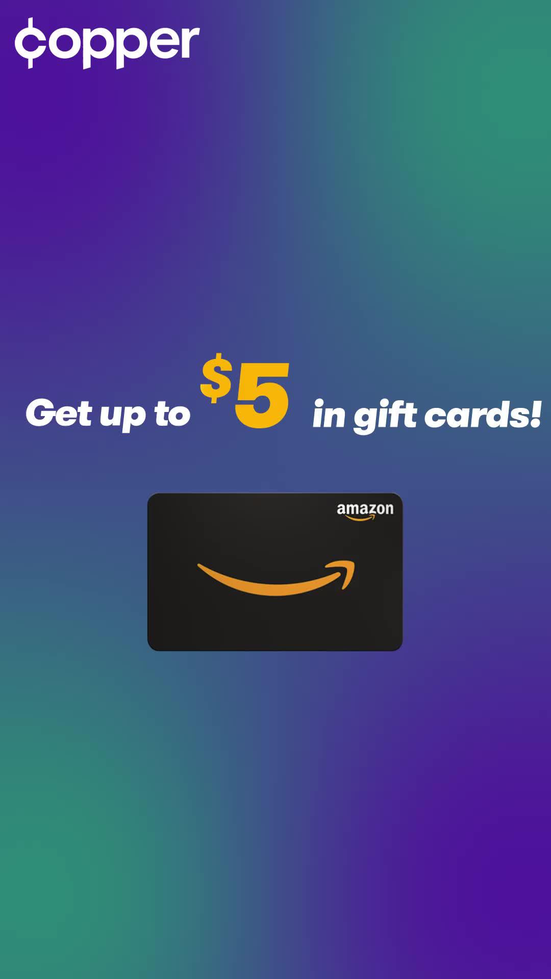 Copper is the best way to earn free gift cards on your phone!