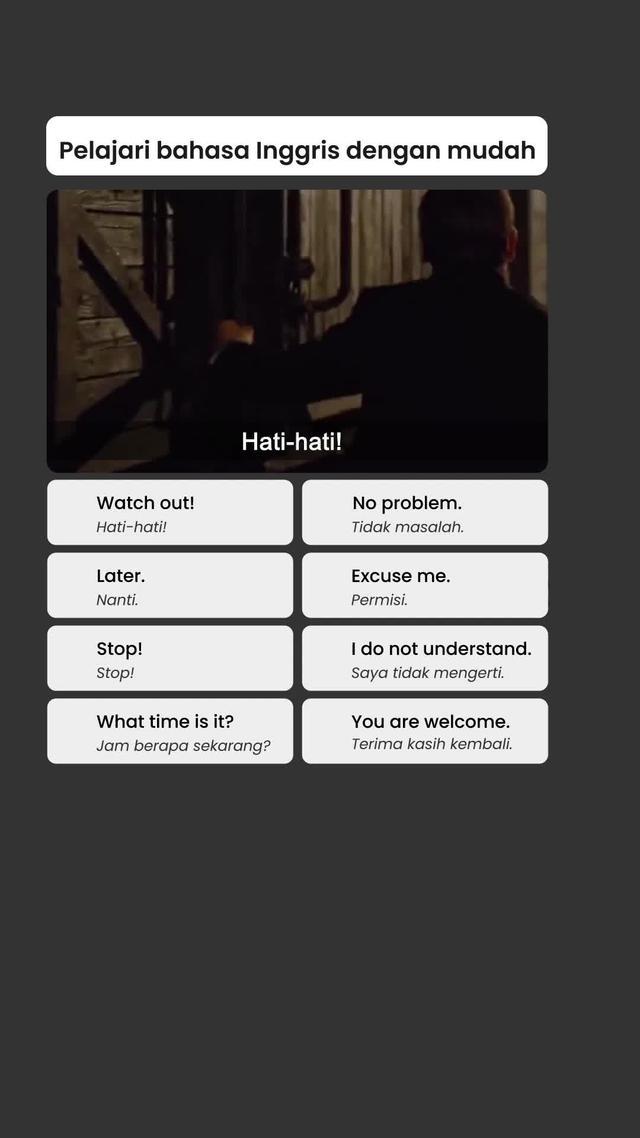 Mudah Belajar Bahasa Inggris