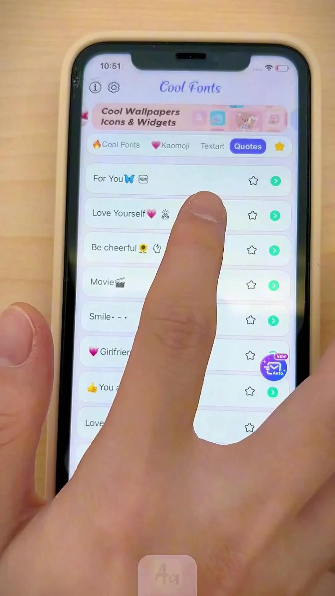 Set exclusive  keyboard& fonts for your Phone