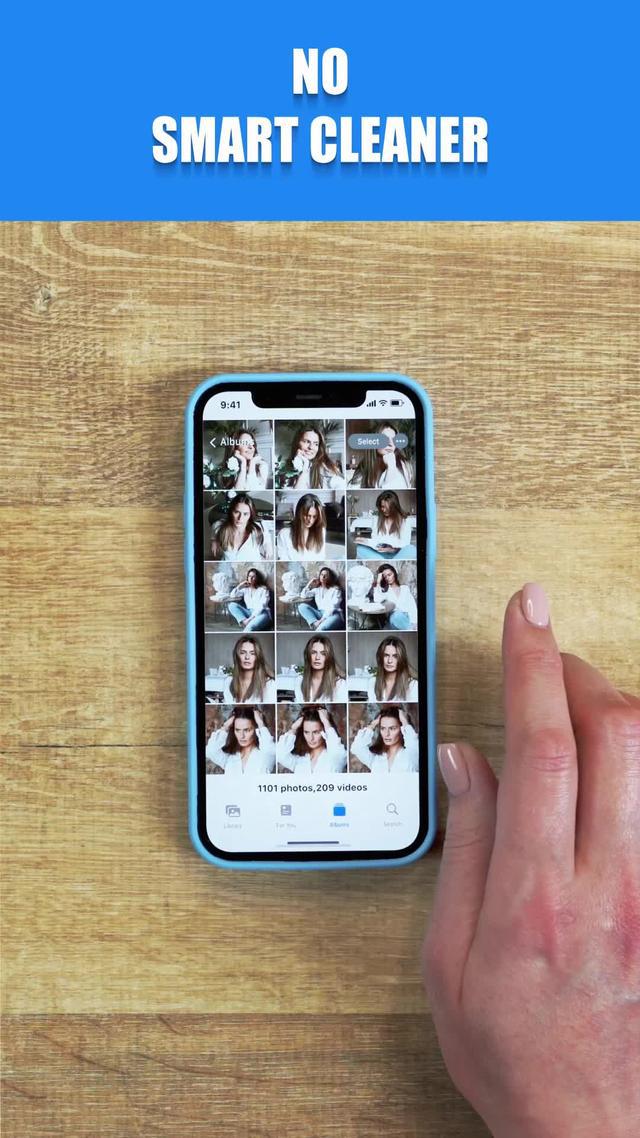 Clean up your device in a few taps!