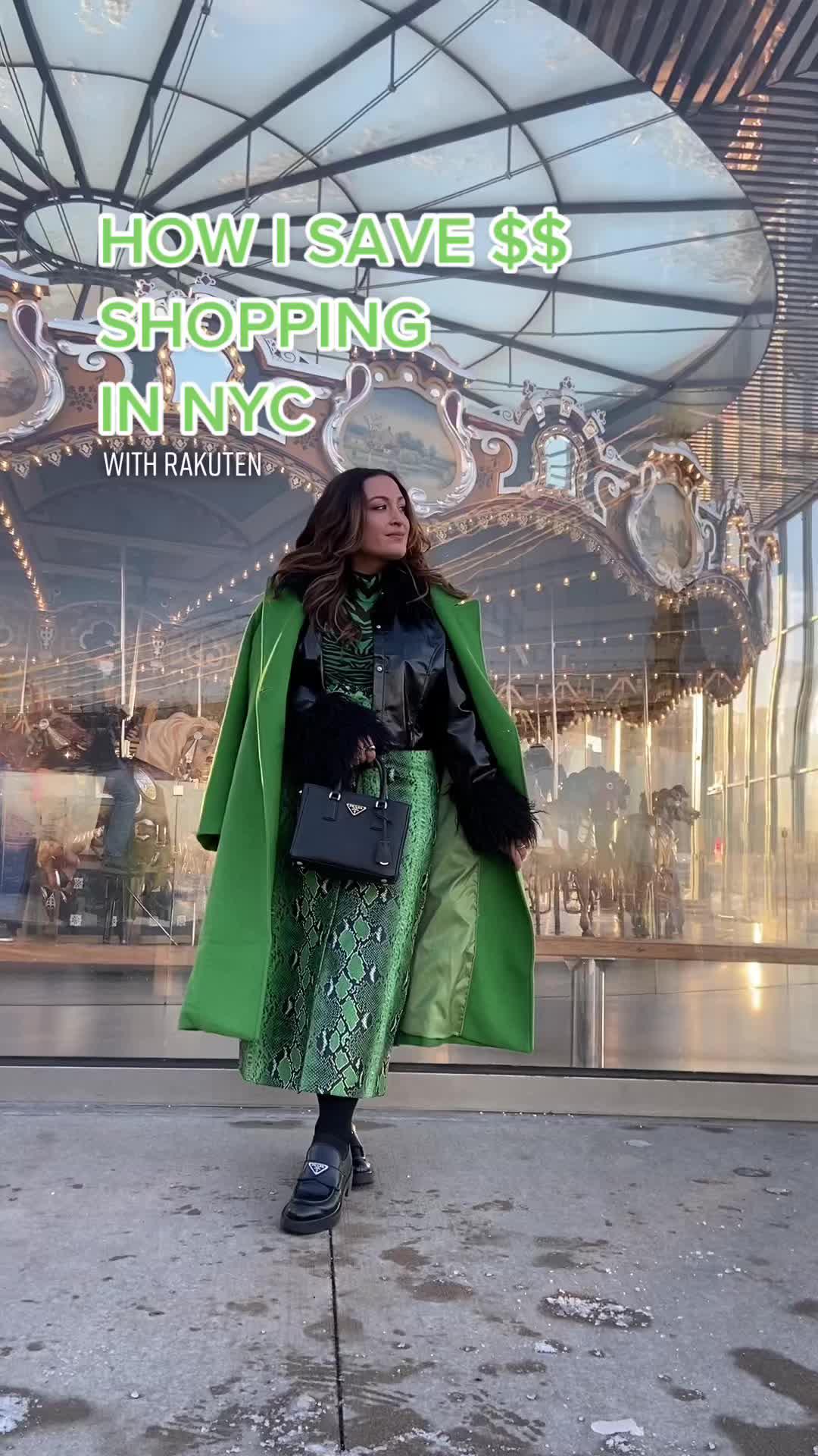  Never shopping without it again tbh #rakuten #whatispendinaday #moneytok #spending #luxury #cashback #ad #shopping #nyc