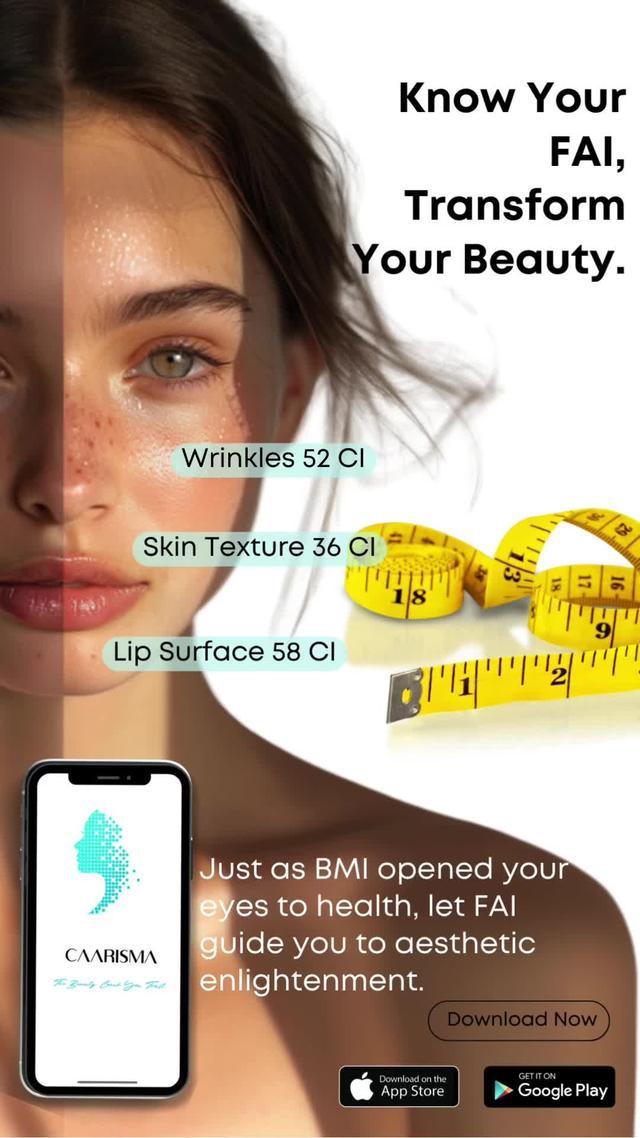 Discover beauty with Caarisma! AI & doctor-approved, 200+ landmarks. See your potential in 30s! 