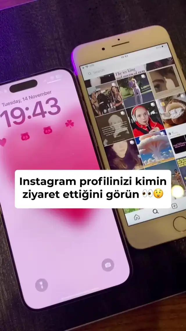Instagram profilinize kimin baktığını bilmek ister misiniz?