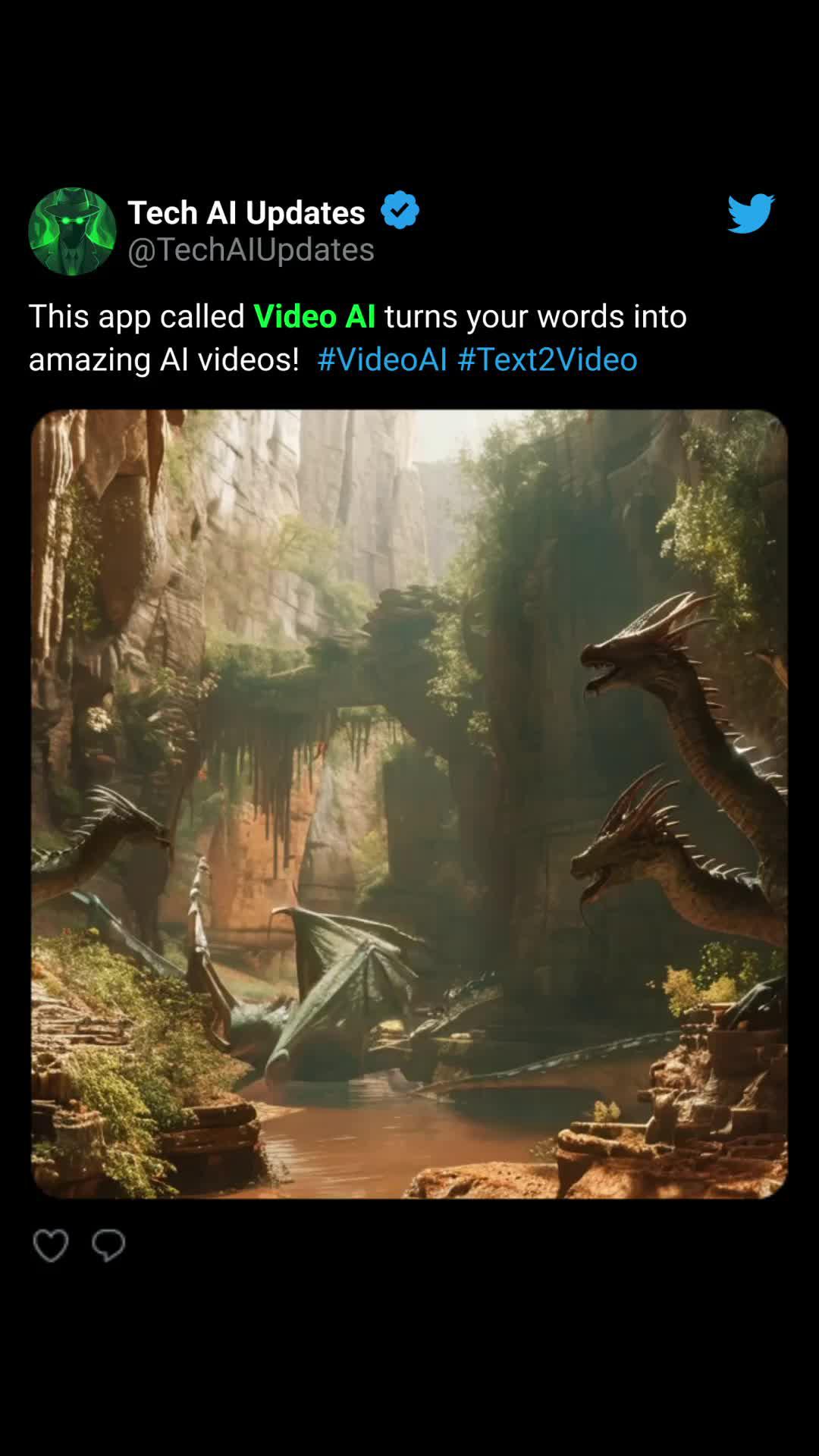 This app turns your words into AI videos!