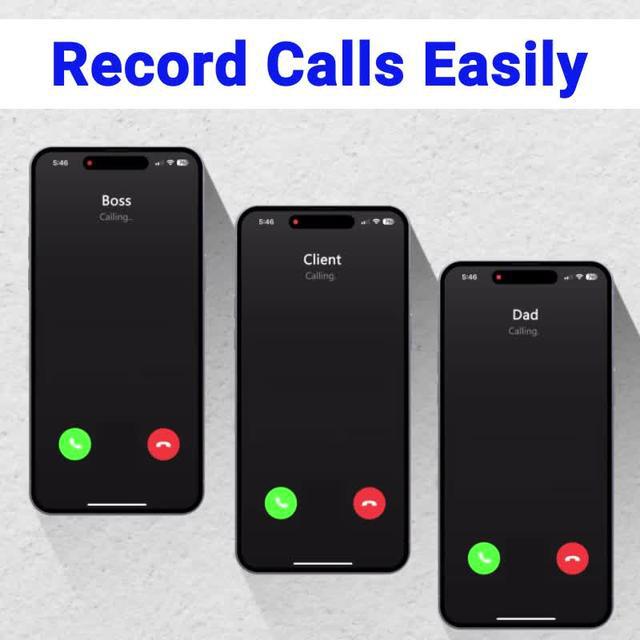 Free call recorder app, easy to use!