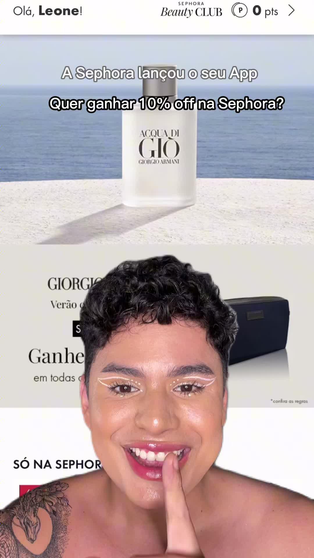 Cupom TIKTOKAPPSEPHORA e ganhe 10% OFF na primeira compra no APP! Baixe agora