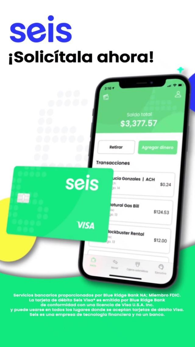 Funciona con Apple Pay, Zelle y Venmo