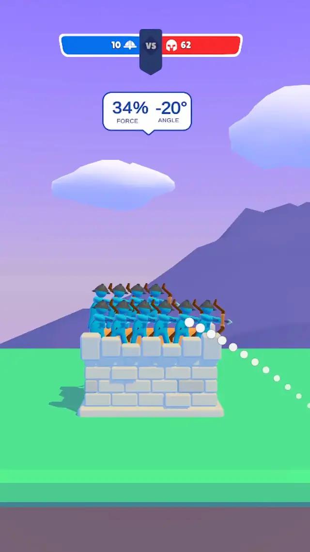 The battle begins castle to castle!