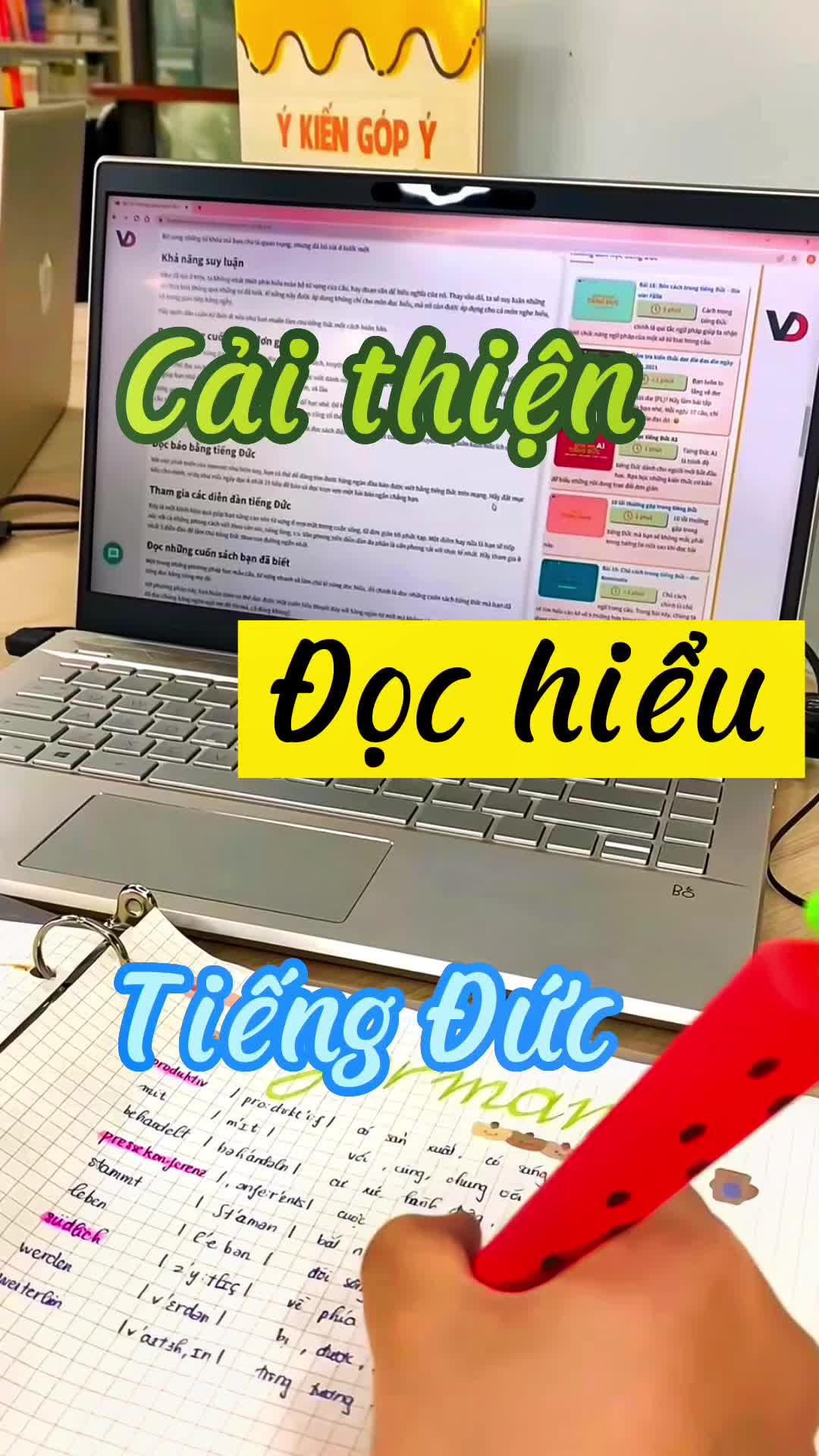 Ứng dụng học tiếng Đức dành riêng cho người Việt #learnontiktok #germany #fyp #vocabulary 