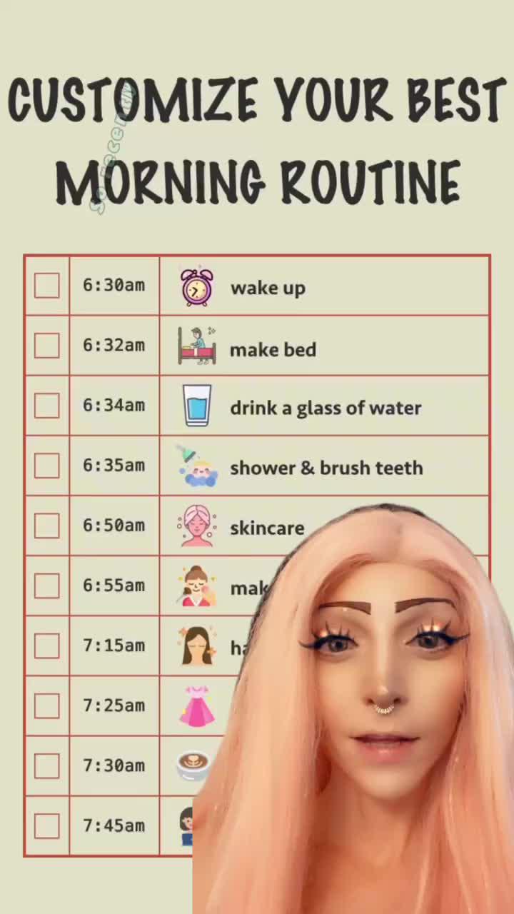 Create routines tailored to your lifestyle, you can make your pleasant every day！